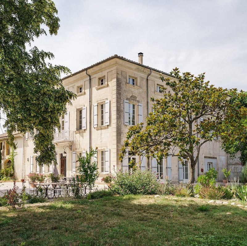 vue maison jardin domainedesaintpierre provence - Domaine de St-Pierre